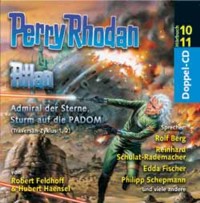 Perry Rhodan Hörbuch 10/11 Atlan Doppel-CD Traversan 1/2 Admiral der Sterne/Sturm auf die PADOM