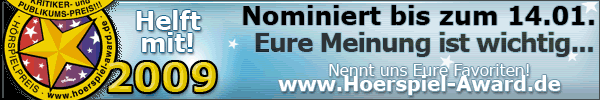 Hier geht's zum aktuellen H&ouml;rspiel-Award 2009 ...
